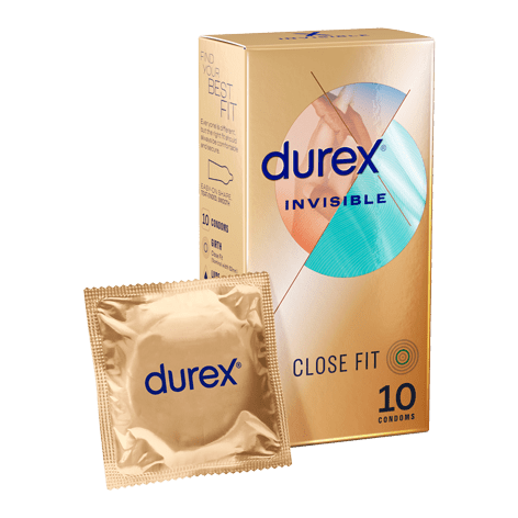 durex invisible closefit front