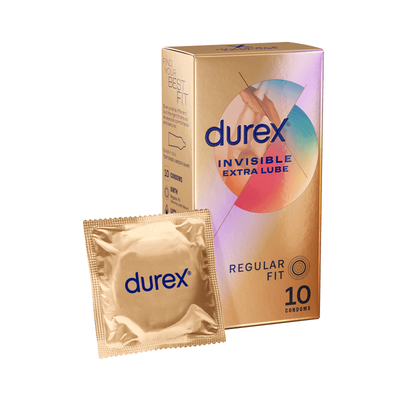 Durex Invisible Extra Lube